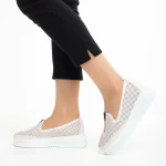 Всекидневни дамски обувки  розови  от еко кожа  Lala