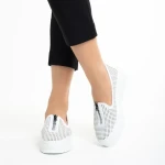 Всекидневни дамски обувки  белиот еко кожа  Lala