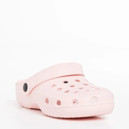 Детски чехли  розови  от синтетичен материал Roxy