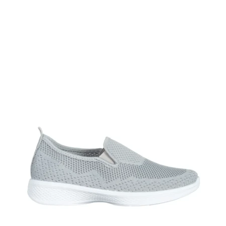 Дамски спортни обувки сиви от текстилен материал  Leanne