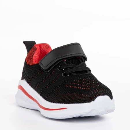 Детски спортни обувки  черни  от текстилен материал  Vanya