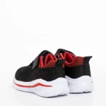 Детски спортни обувки  черни  от текстилен материал  Vanya