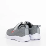 Детски спортни обувки сиви от текстилен материал  Vanilla