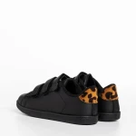Детски спортни обувки  черни от еко кожа  Barney
