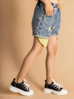 Детски кецове  Parila черни с бяло