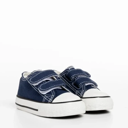 Детски кецове  сини  от текстилен материал  Haku