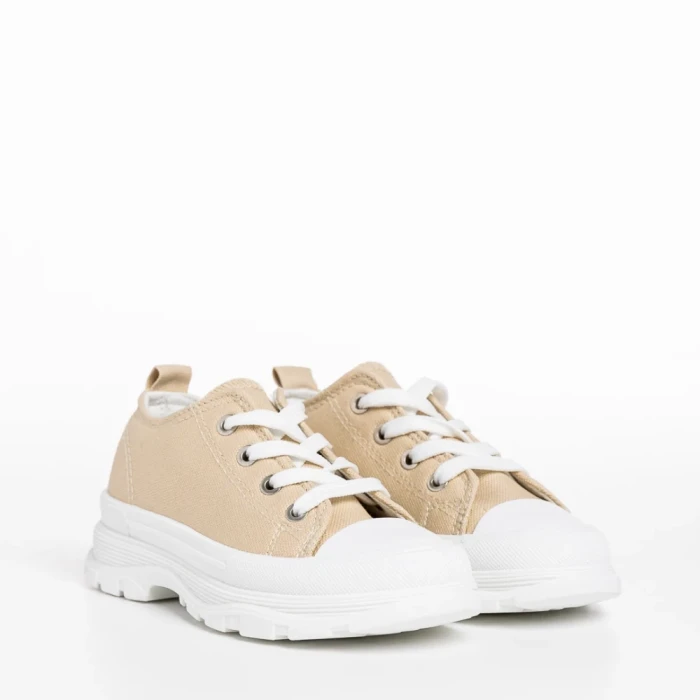 Детски кецове  Parila светло бежови