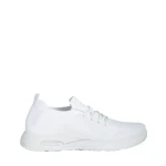 Дамски спортни обувки бели  от текстилен материал  Ricarda