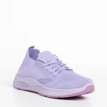 Дамски спортни обувки лилави от текстилен материал  Ricarda