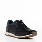 Мъжки спортни обувки  черни от еко кожа  Terrence