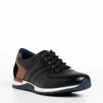 Мъжки обувки черни от еко кожа  Ilan