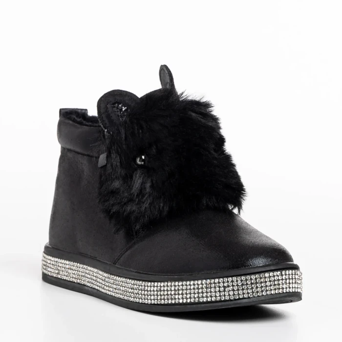 Детски чизмичерни  от еко кожа  Devra