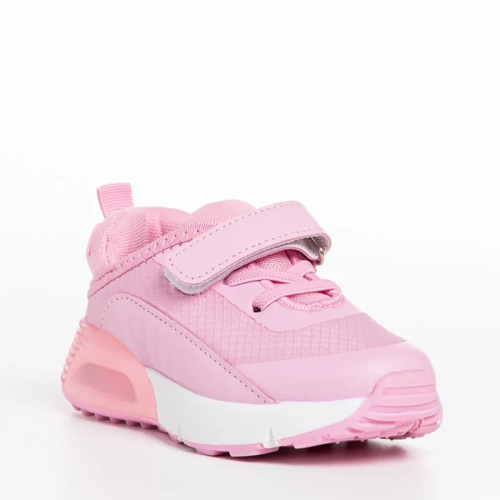 Детски спортни обувки  розови  от текстилен материал Cianna