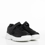 Детски спортни обувки  черни от еко кожа  Rumaysa