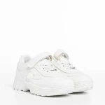 Детски спортни обувки бели от еко кожа  Rumaysa