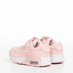 Дамски спортни обувки  розови  от текстилен материал Reyn