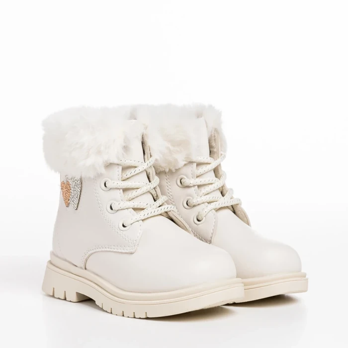 Детски чизми бежови  от еко кожа  Sedona