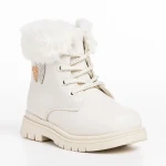 Детски чизми бежови  от еко кожа  Sedona