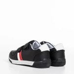 Детски спортни обувки  черни от еко кожа  Buddy