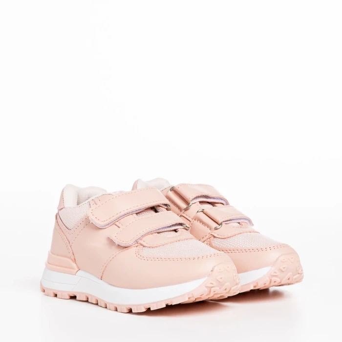 Детски спортни обувки  розови  от текстилен материал Darbie