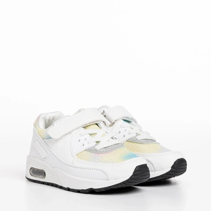 Детски спортни обувки бели от текстилен материал Irie