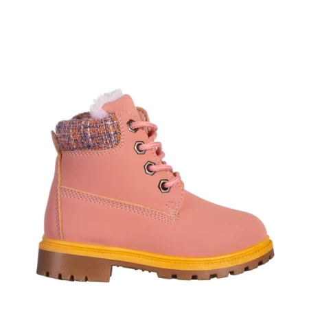 Детски боти  розови  от еко кожа  Cruz