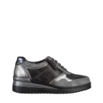 Всекидневни дамски обувки  сиви  от еко кожа  Kaida