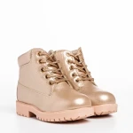 Детски чизми златисти  от еко кожа  Mirabella