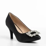 Дамски обувки  черни  от текстилен материал  Rylie