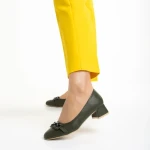 Дамски обувки  зелени  от еко кожа  Braulia