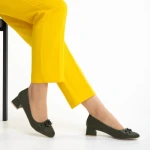 Дамски обувки  зелени  от еко кожа  Braulia