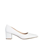 Дамски обувки  бели  от еко кожа  Kaz