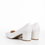 Дамски обувки  бели  от еко кожа  Kaz