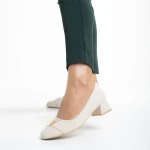 Дамски обувки  светло бежови  от текстилен материал  Briella