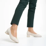 Дамски обувки  светло бежови  от текстилен материал  Briella