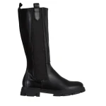 Дамски чизми черни  от еко кожа  Amiyah