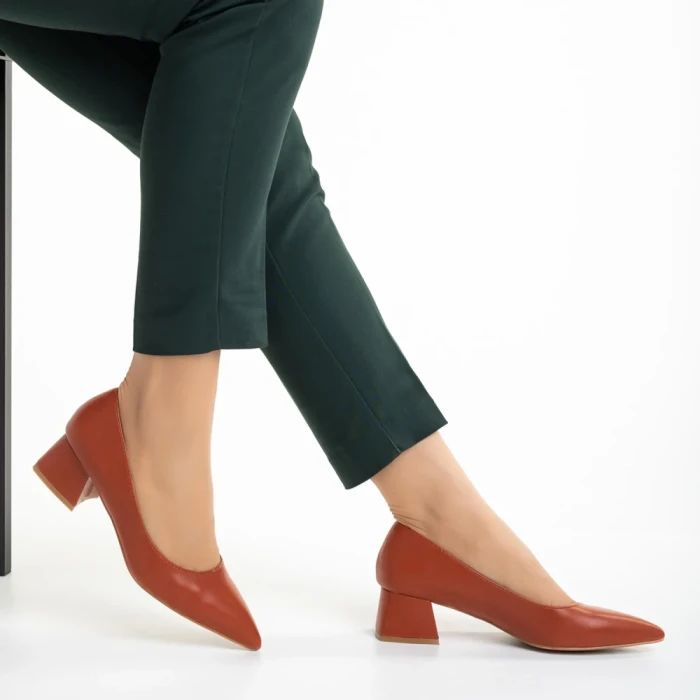 Дамски обувки  Dimina тъмно кафяви