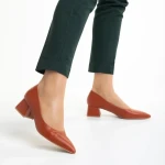 Дамски обувки  Dimina тъмно кафяви