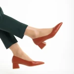 Дамски обувки  Dimina тъмно кафяви