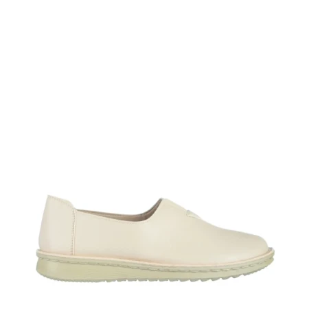 Дамски обувки  бежови от еко кожа  Cassia