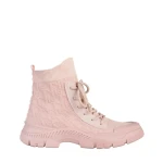 Дамски спортни обувки  розови  от текстилен материал  Yariana