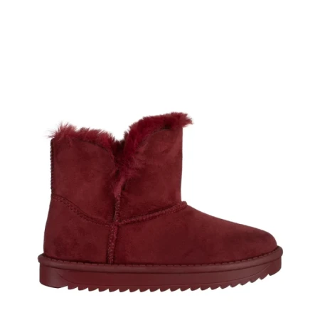 Детски чизми  червени от текстилен материал  Sigrid