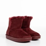 Детски чизми  червени от текстилен материал  Sigrid