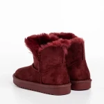 Детски чизми  червени от текстилен материал  Sigrid