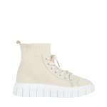 Дамски спортни обувки светло бежови  от текстилен материал  Indya