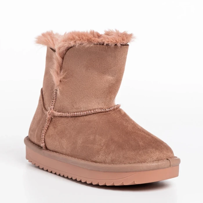 Детски чизми  розови  от текстилен материал  Sigrid