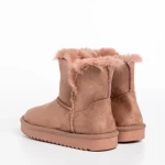 Детски чизми  розови  от текстилен материал  Sigrid