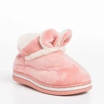 Детски чехли  розови  от текстилен материал  Paco