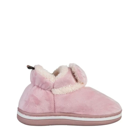 Детски чехли  лилави  от текстилен материал  Paco