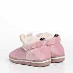 Детски чехли  лилави  от текстилен материал  Paco